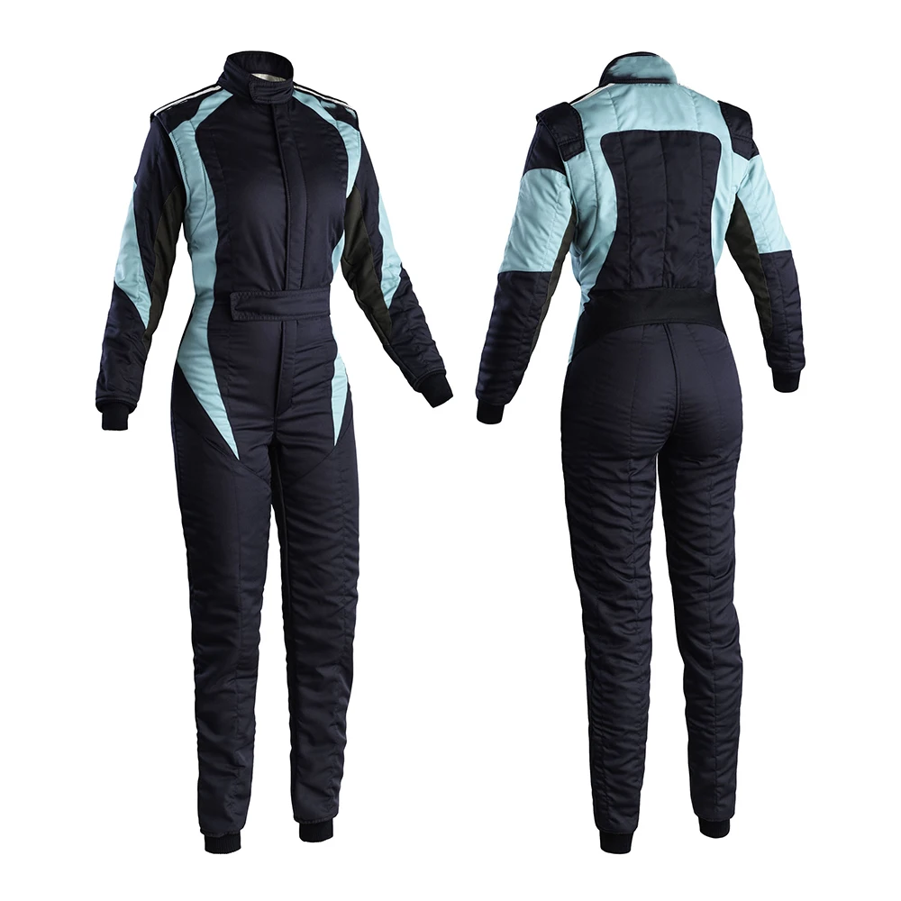 Pakistan factory car racing uniform customized embroidery printed logo men training suits go kart Racing Suit for mens