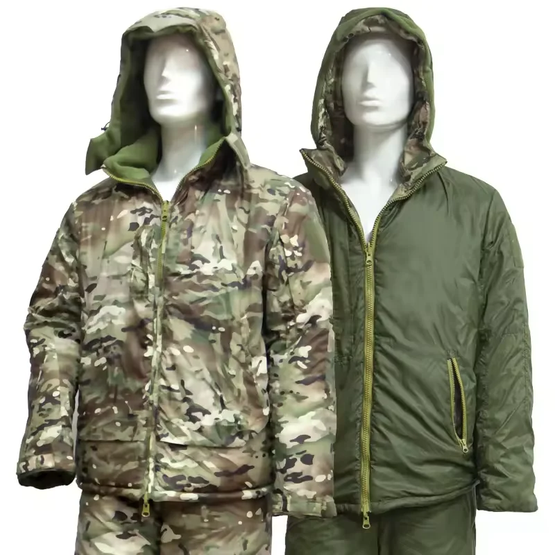 OEM tactical down jacket custom mens camo tactical padded bubble down puffer jacket hot sale new design