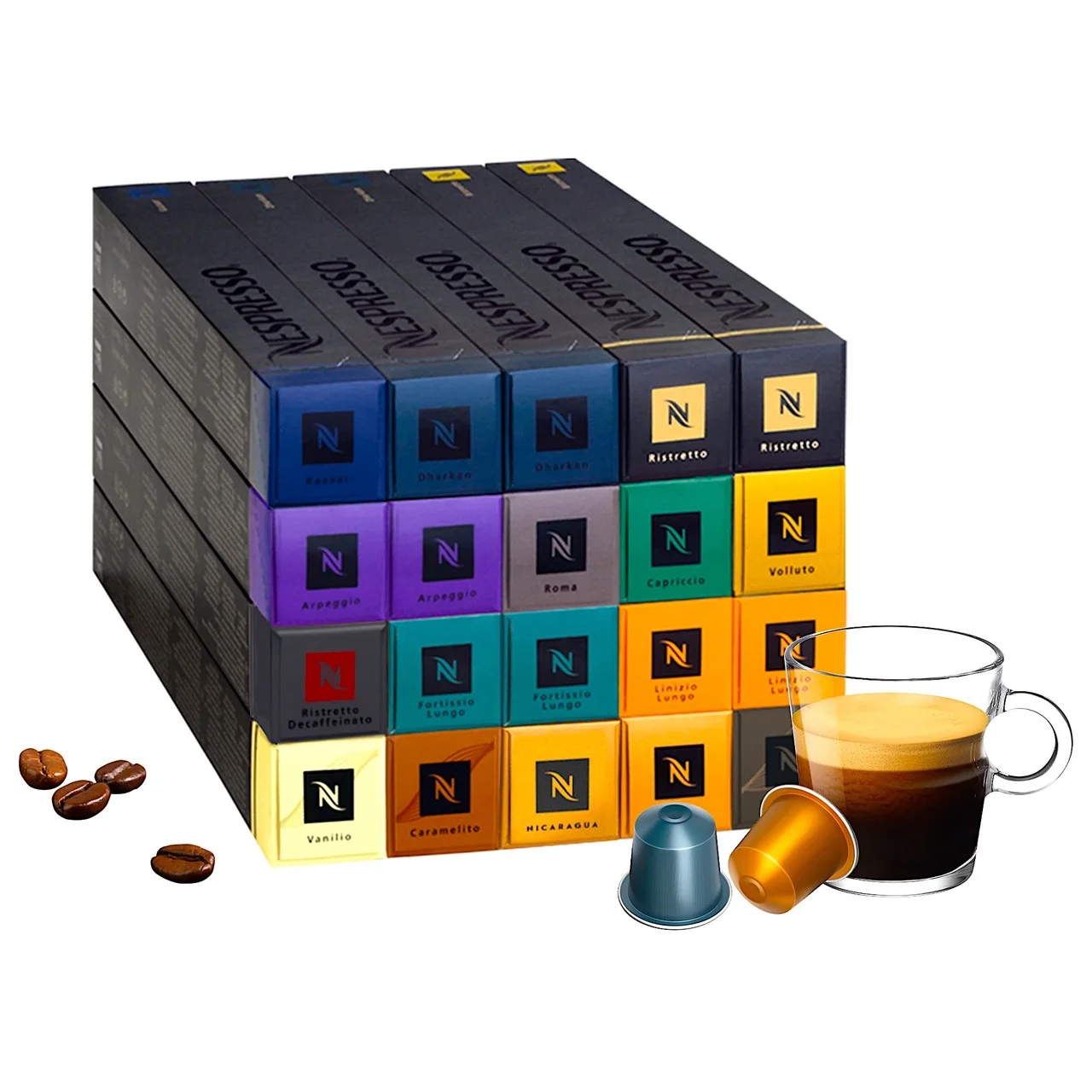Капсулы для растворимого кофе Nespresso Coffee
