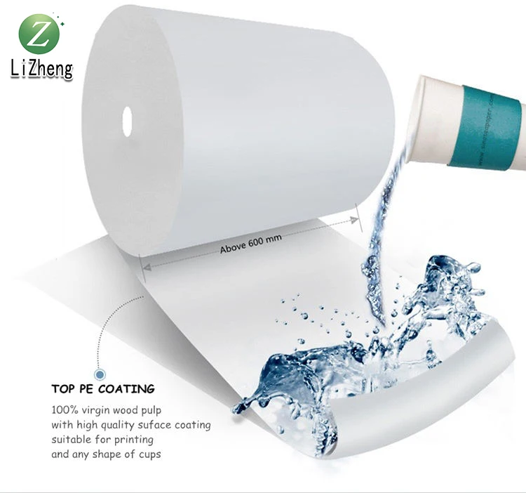 Lizheng thermal jumbo paper rolls Inkjet 170gsm 225gsm Pp Synthetic Paper Inkjet Printing Waterproof pp synthetic paper roll