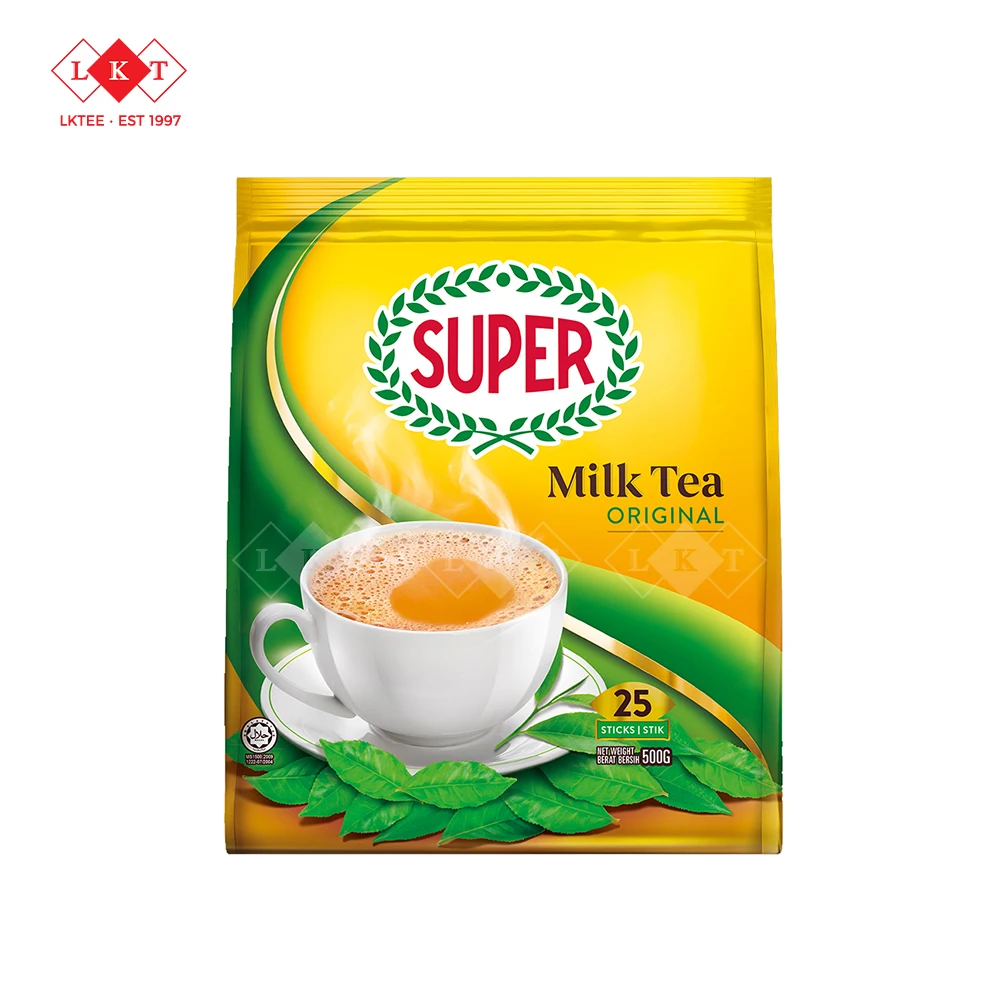 Super Milk Tea Original 3in1 Instant Premix Drinks Beverages Teh Tarik Ipoh Malaysia Wholesale Export Authorized Distributor
