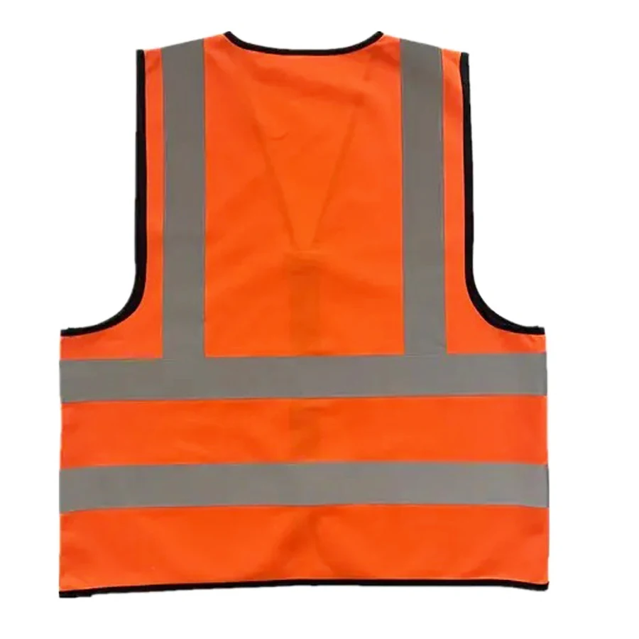 Safety Vest for Construction Working High Visibility Security Reflective Strip Vest 100% Polyester Safety Reflective Jackets