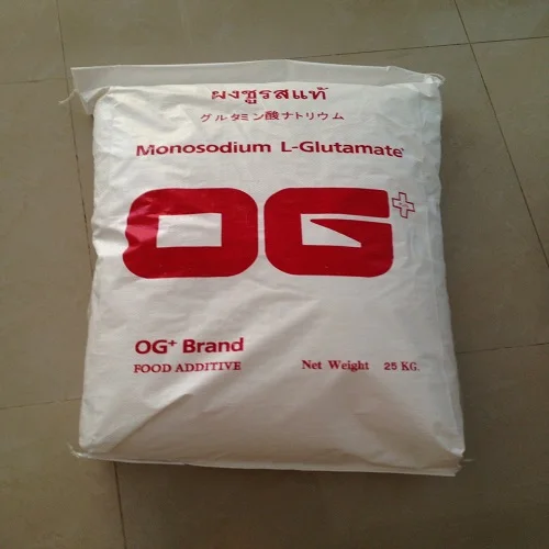 High Quality and HALAL Certified Monosodium Glutamate 60-120 Mesh from Thailand Packing 25kg per Bag