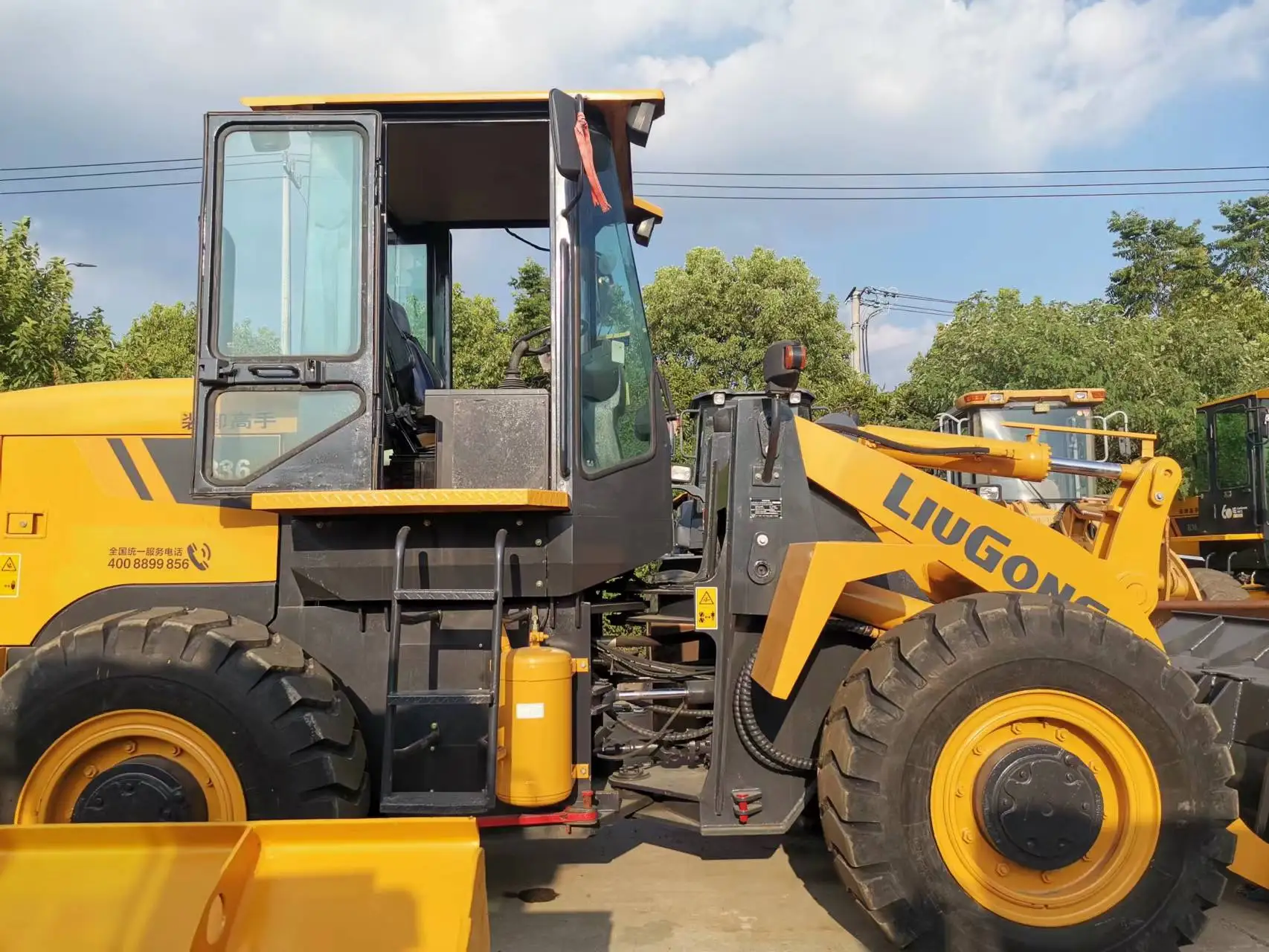 Used LiuGong CLG836 wheel loader China original LiuGong construction& engineering machine high efficient loader with best price