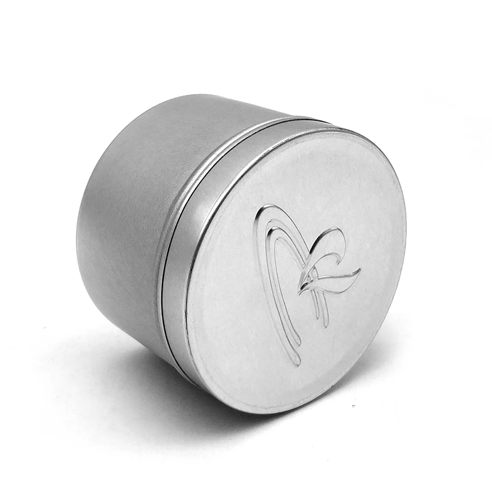 Recyclable 6Oz Tin Can Unique Square Metal Candle Jar Automatic Gold 250Ml Boxes Extinguisher Candies Travel Customizable Metal