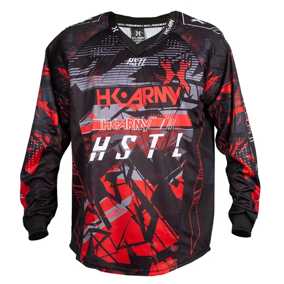 Most Popular Style Paintball Shooting OEM Custom Paintball Sublimation Jerseys For Hot Sale