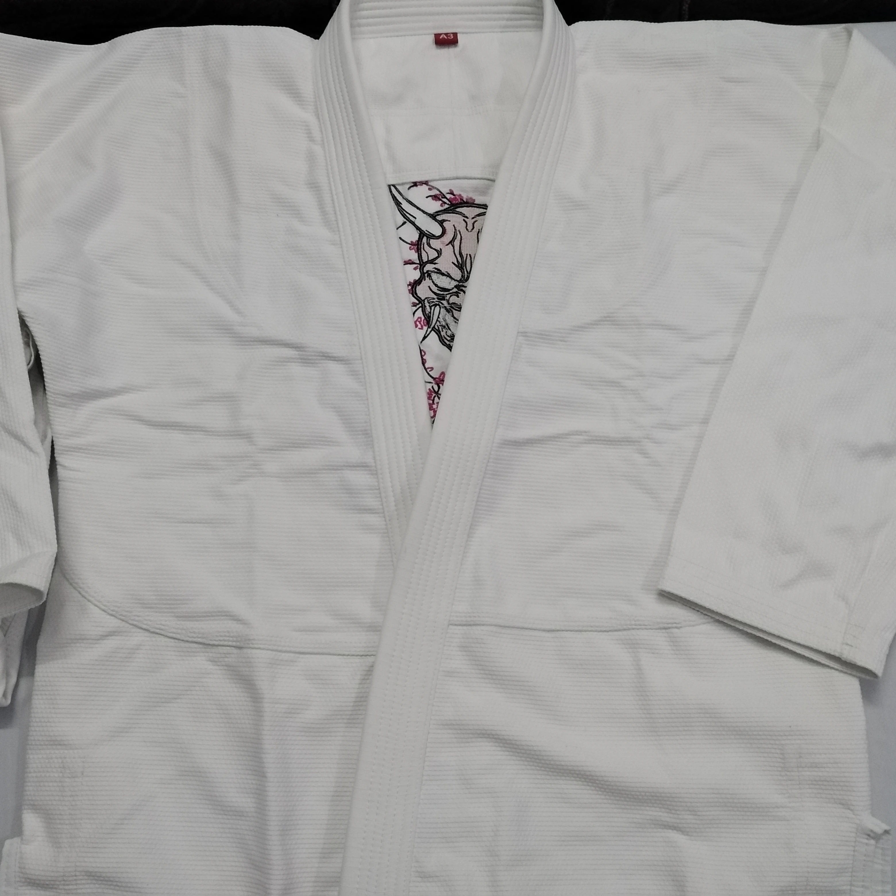 Бразильские кимоно для джиу-джитсу униформа боевых искусств Gracie BJJ 100% хлопок на заказ Gi индивидуальный стиль Перл-волна