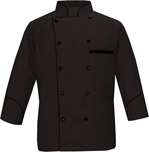 Premium quality new design hotel jacket chef coat restaurant waiter uniform wholesale customized color size style ODM