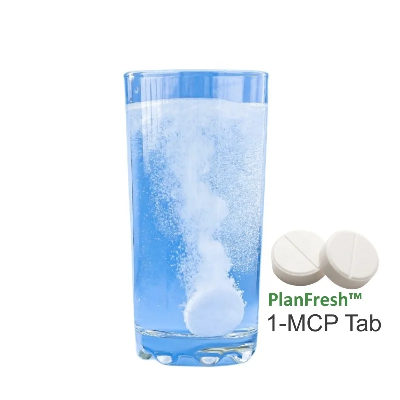 1 МКП ингибитор этилена PlanFresh 1-мкп таблетки послеуборочные растворы продлевают срок хранения фруктовых шипучих таблеток