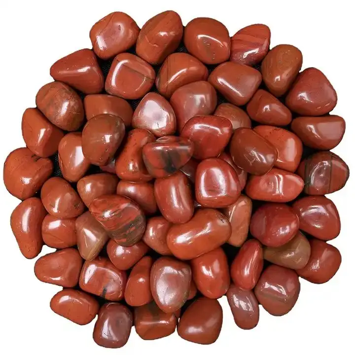 Камешки из красной яшмы
