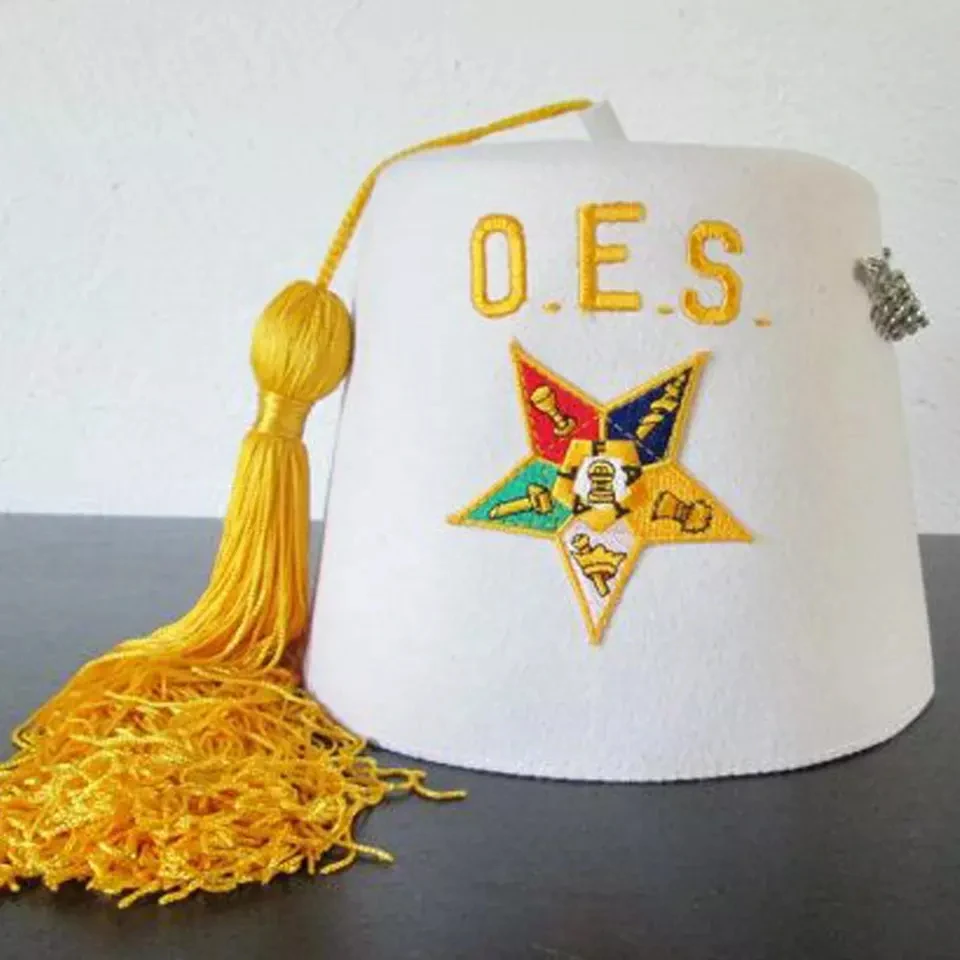 100% Australia Wool Felt Red Fez Hat Muslim Hat