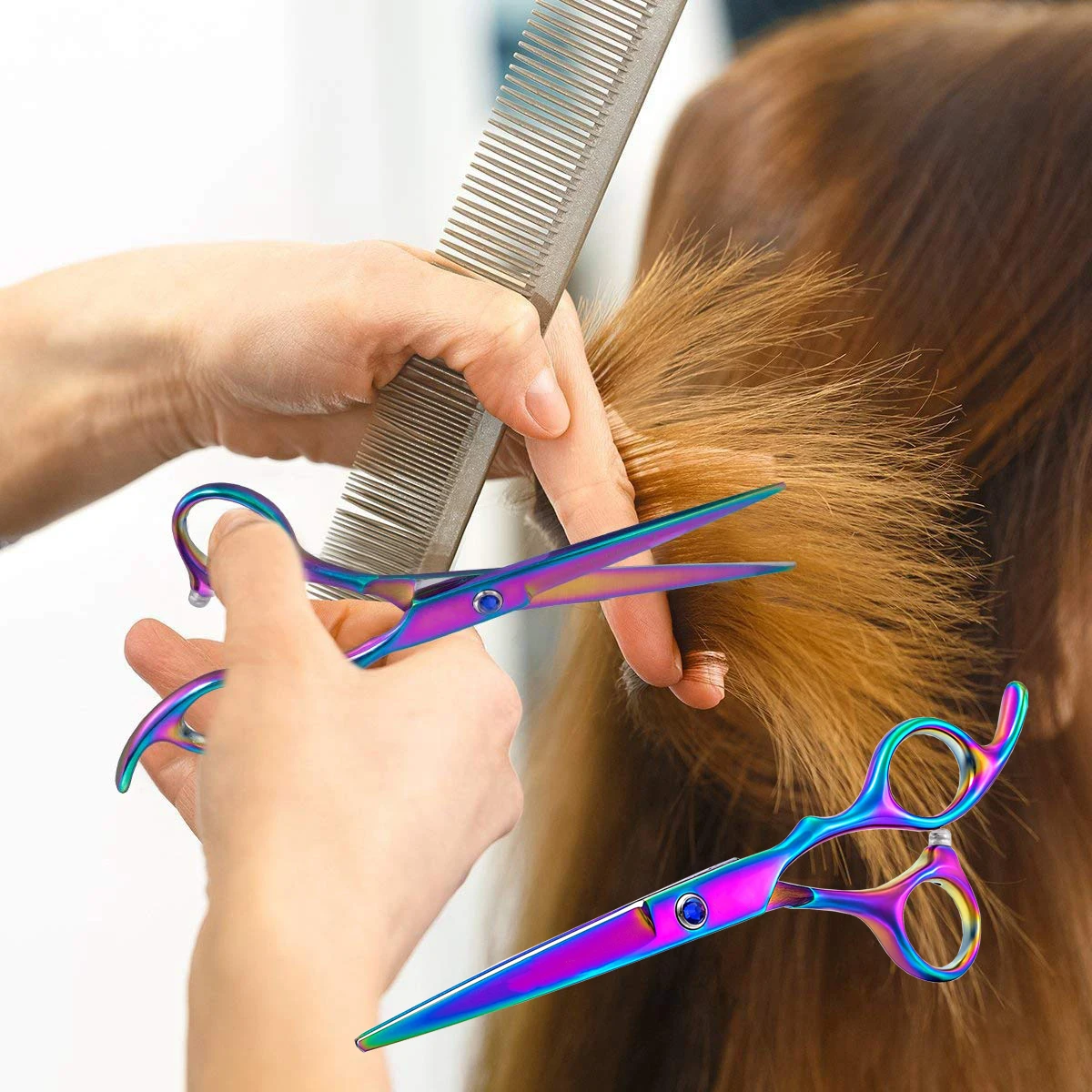 Professional Hair Scissors Wholesale Barber Cutting Hair Shears Scissor Hairdressing Scissors Salon Haircut Tool