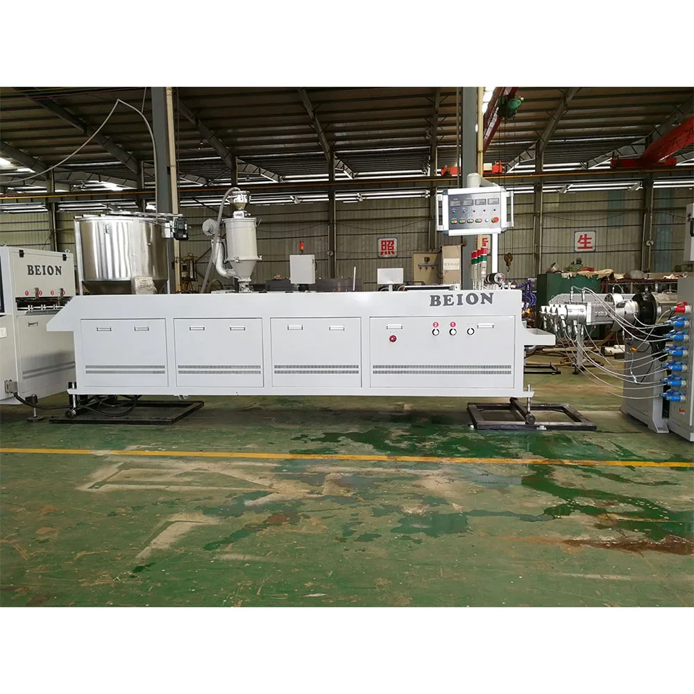 BEION Twin Screw Extruder Two Cavity 20mm-110mm PVC Pipe Production Machine