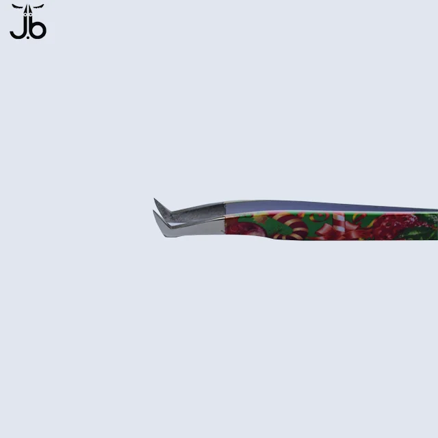 competitive prices eyelash tweezer Stainless Steel Hand Tested Wholesale Eyelash Extension Tweezer