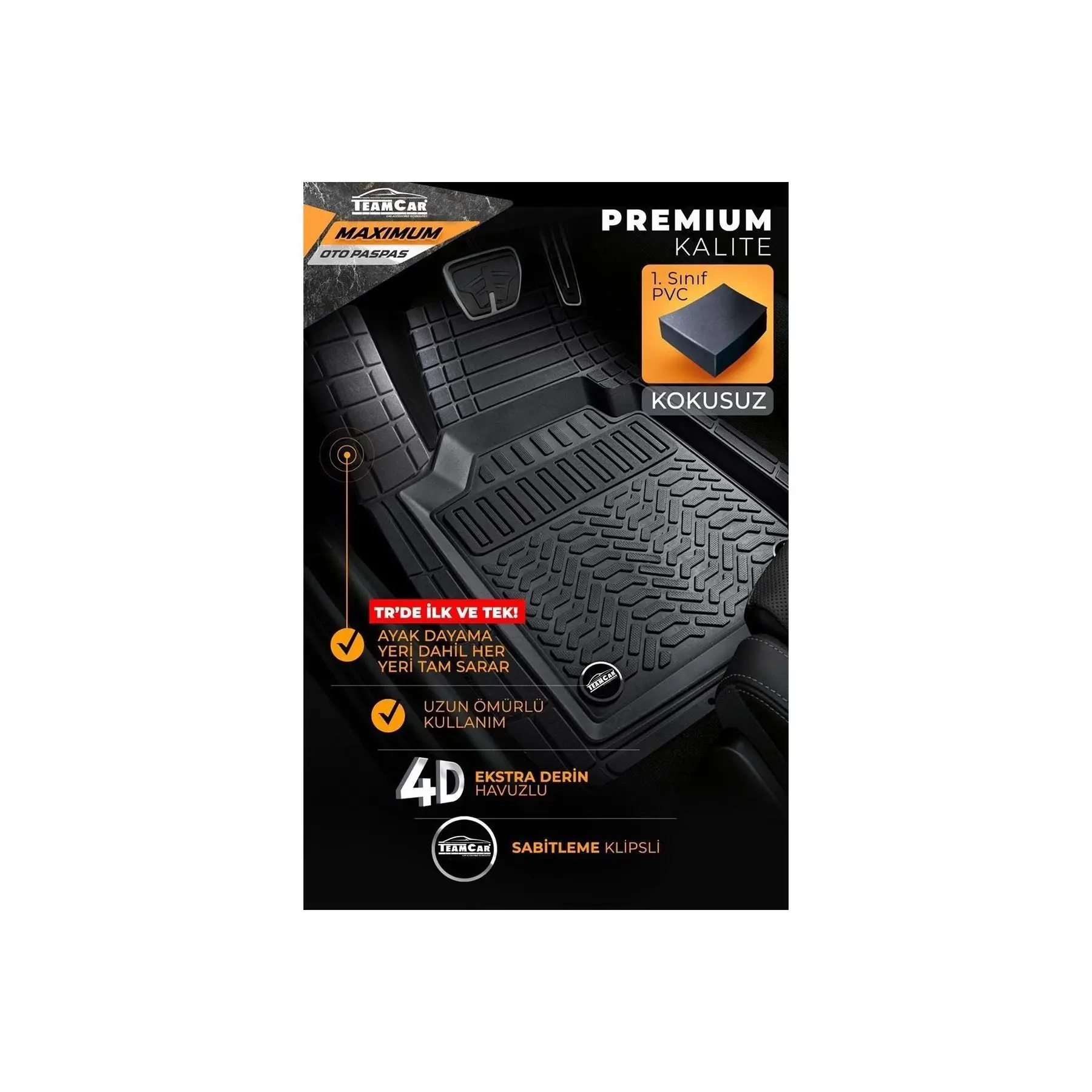 Opel Corsa Compatible 4D Pool Boxed Maximum Mat Black