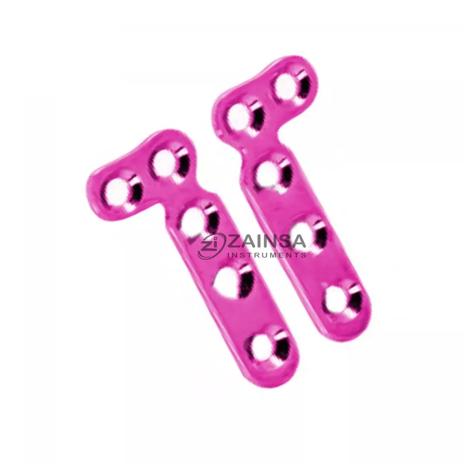 Orthopedic Implants 2.7mm Mini L-Plate Medical Holes Matte Finish Design Premium Quality Surgical Implant Zainsa Instruments