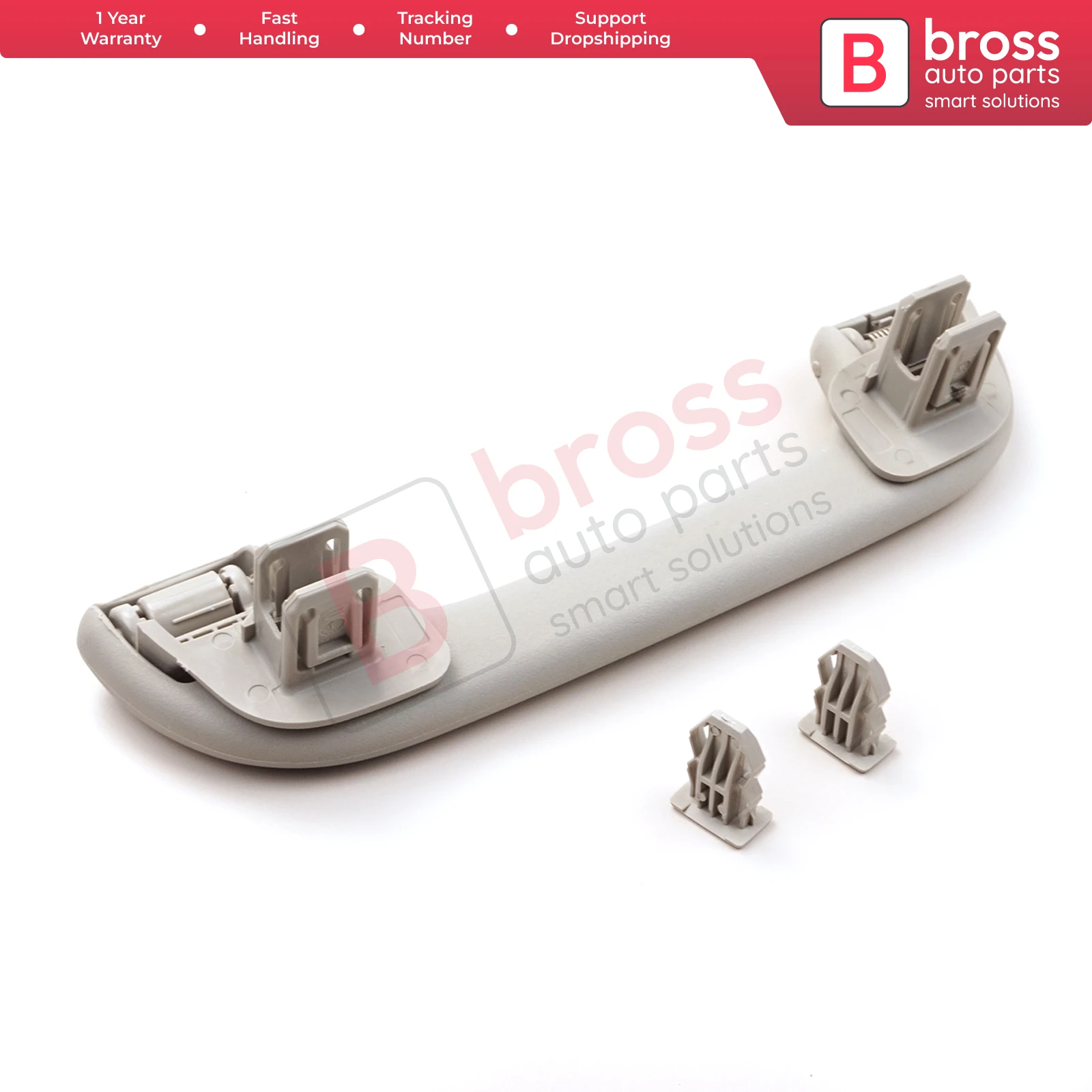 BDP1182 Front Passenger Interior Roof Grab Handle Support Light Gray 739410013R for Megane 3 4 Scenic 3 Clio 4 Kadjar Captur