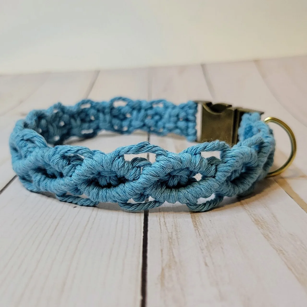 Paracord Dog Collar Unique Personalized Custom Hemp Handmade Pet Collar Natural Cotton Dog Collar