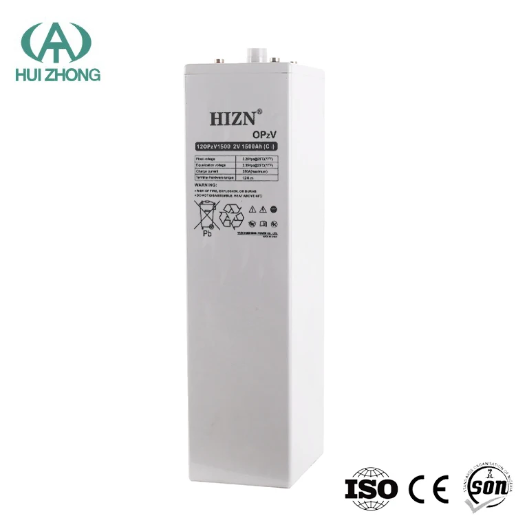 Factory Supplier 2v 1500ah Solar Power Storage Battery 2v 1500ah Tubular Lead Acid Battery