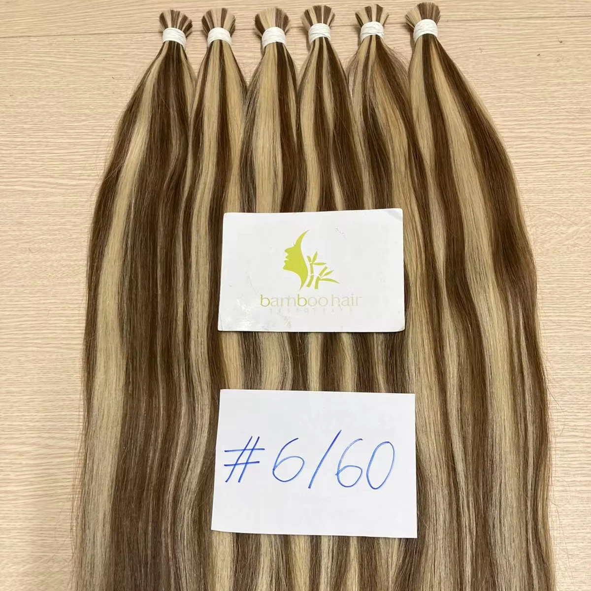 Best Quality 100% Virgin Hair Extension Bulk Piano Straight Style from 8 to 36 Inches Straight 8 inches to 36 inches Bamboo Hair