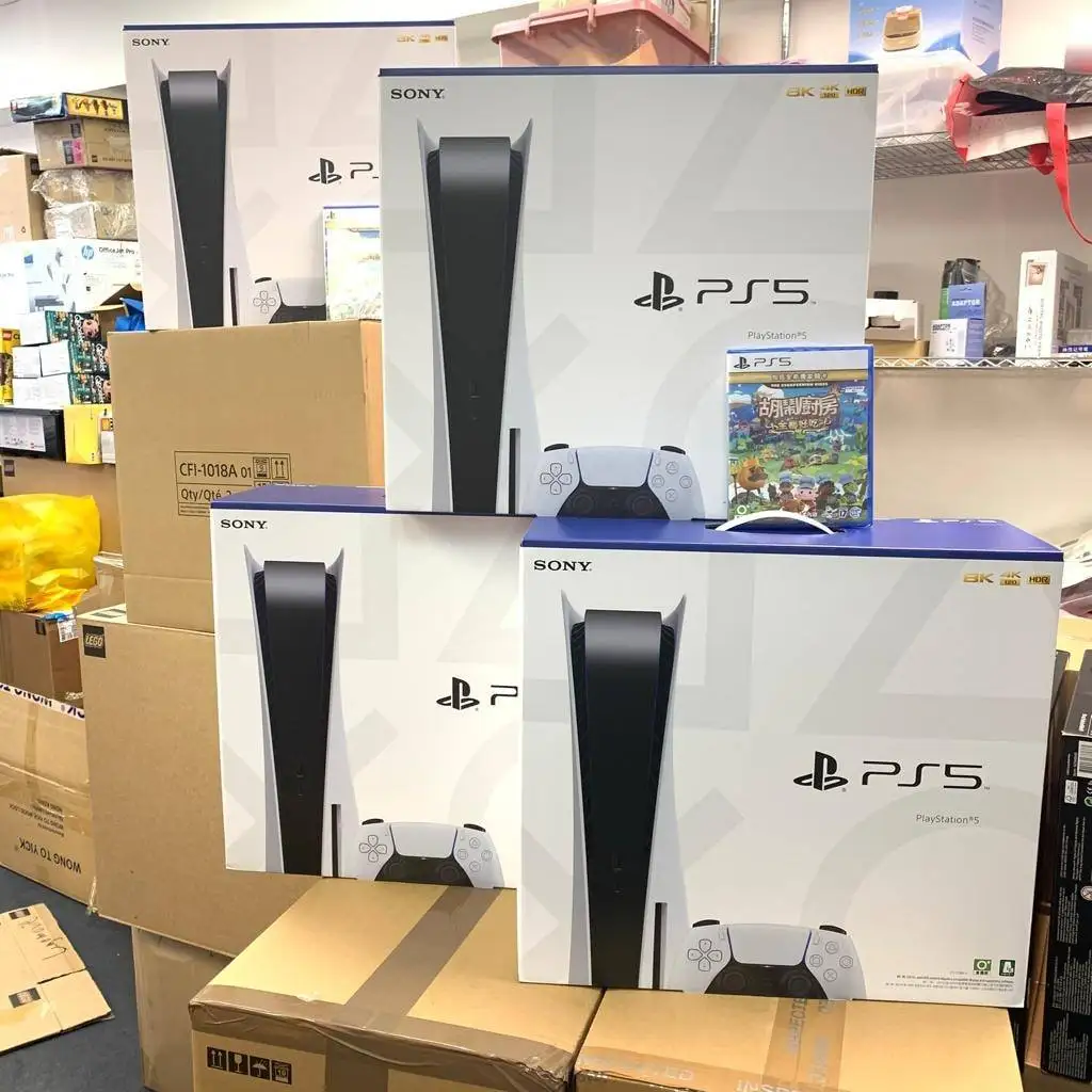 Hot Free shipping ps5 Wholesale For Sony Plation 5 PS5 PRO 2TB 2TB WITH EXTRA CONTROLLER AND 15 GAMES