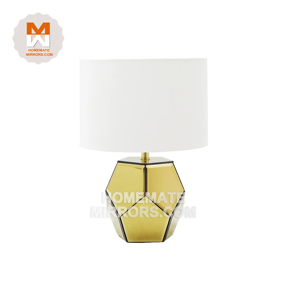 Зеркальная декоративная сферическая настольная лампа