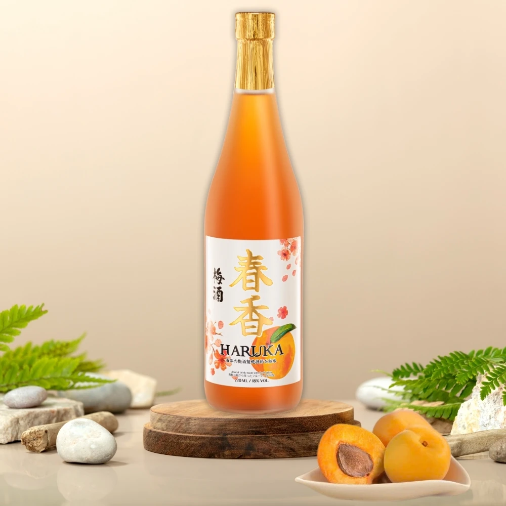 Haruka Umeshu Apricot Wine High Quality Fruit Flavored Best Chilled 720ml Traditional Japanese Drink Vietnamese Manufacturer