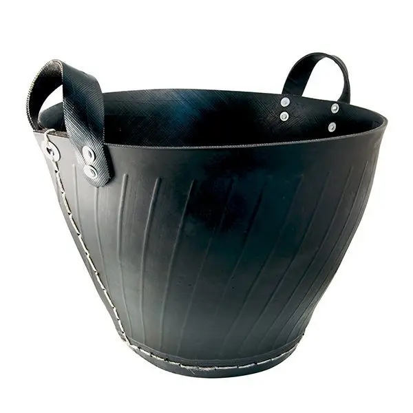 Wholesale Recycled Rubber Tire Baskets Growing Pots Customized Size Handmade Cheap Sustainable