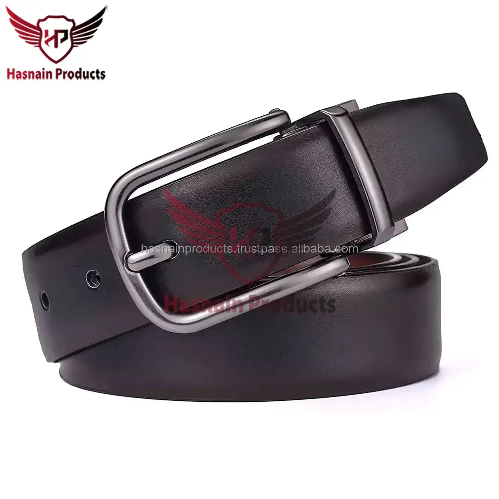 Men Leather belt high quality Real alloy pin buckle belt /Classic Pin Buckle Leather Belt For Men Custom Color Fashion Wholesale