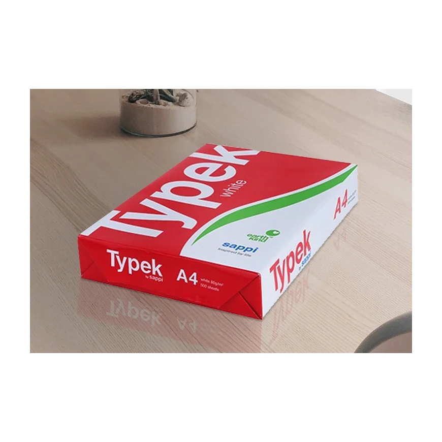 Original South Africa Quality Typek A4 Copier Paper /TYPEK - COPY PAPER A4 /Typex White A4 Office Paper Bond Paper A4