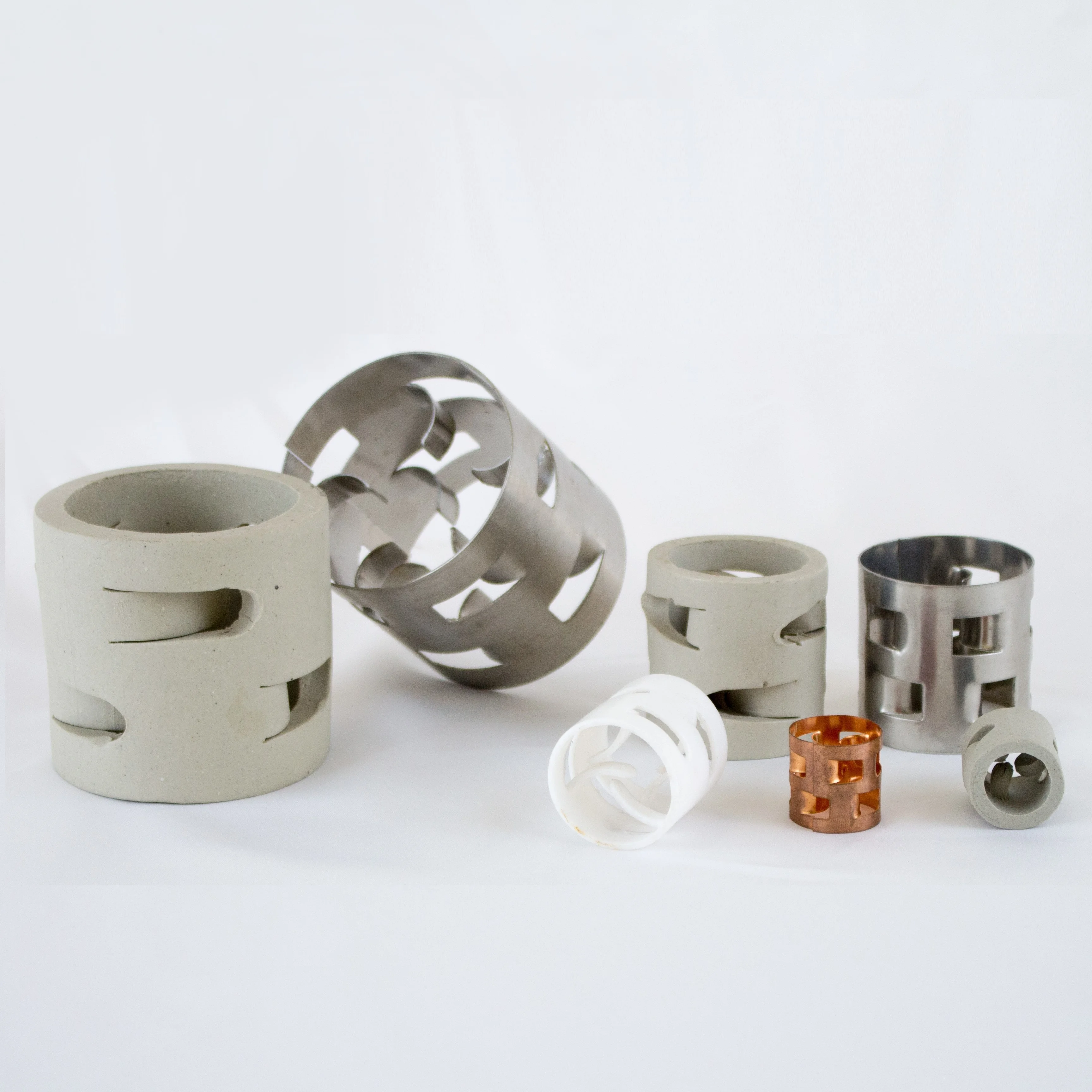 25 мм Металлическая Башня Упаковка Pall кольцо из углеродистой стали в вакуумной башни для Scubber Air