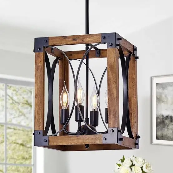 Hot Selling Price Pendant Chandeliers Black Living room Villas Lobby Hotel Latest Design American Style Elegant LED Pendant