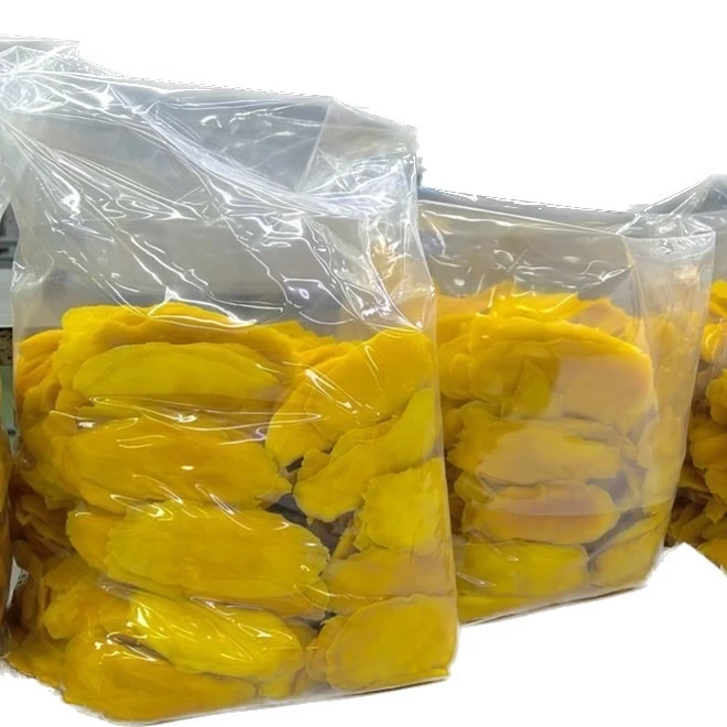 Dry premium preserved mango with semi jelly texture process by hot air dehydrated by Siang Heng Factory