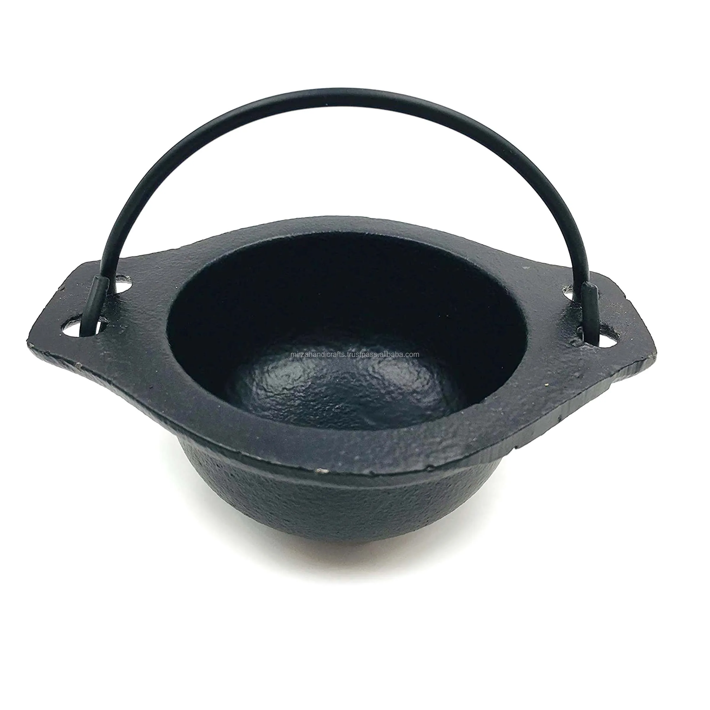 Lotus Shaped Incense Cast Iron Cauldron  Perfect for Incense Rituals Home Decor  Diameter Alternative Imagination