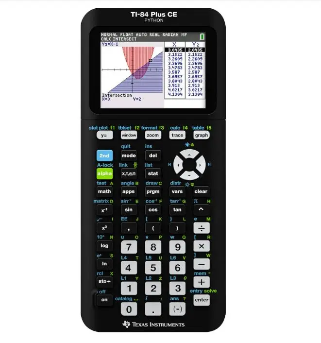 Для продаж инструментов NewTexas TI-84 плюс калькулятор цветного графического цвета CE черный