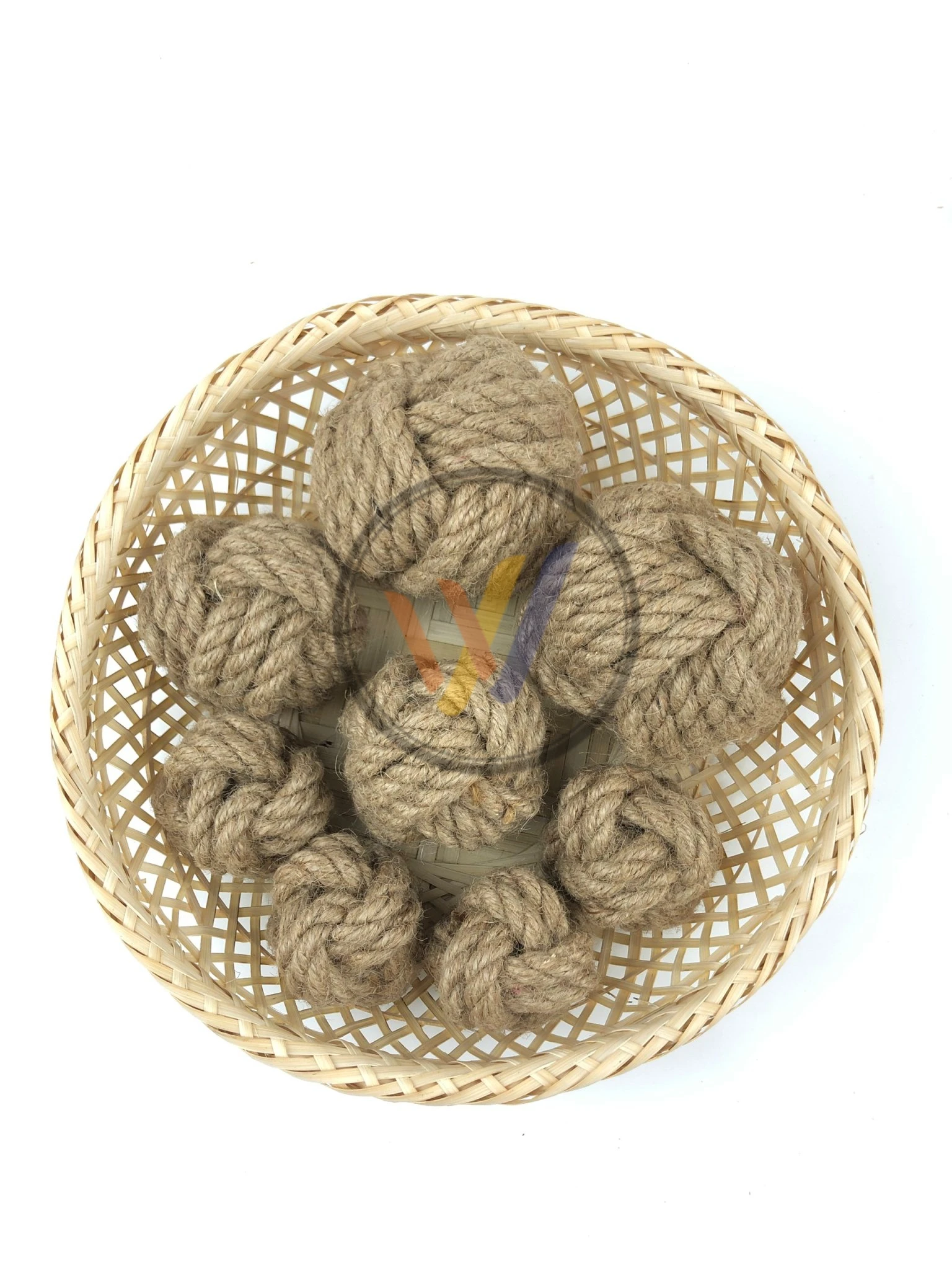 Hemp Ball Pet Toy Handle // 100 Per Cent Natural // Best For Your Pet // Safety // Made In Viet Nam // Ms Christin