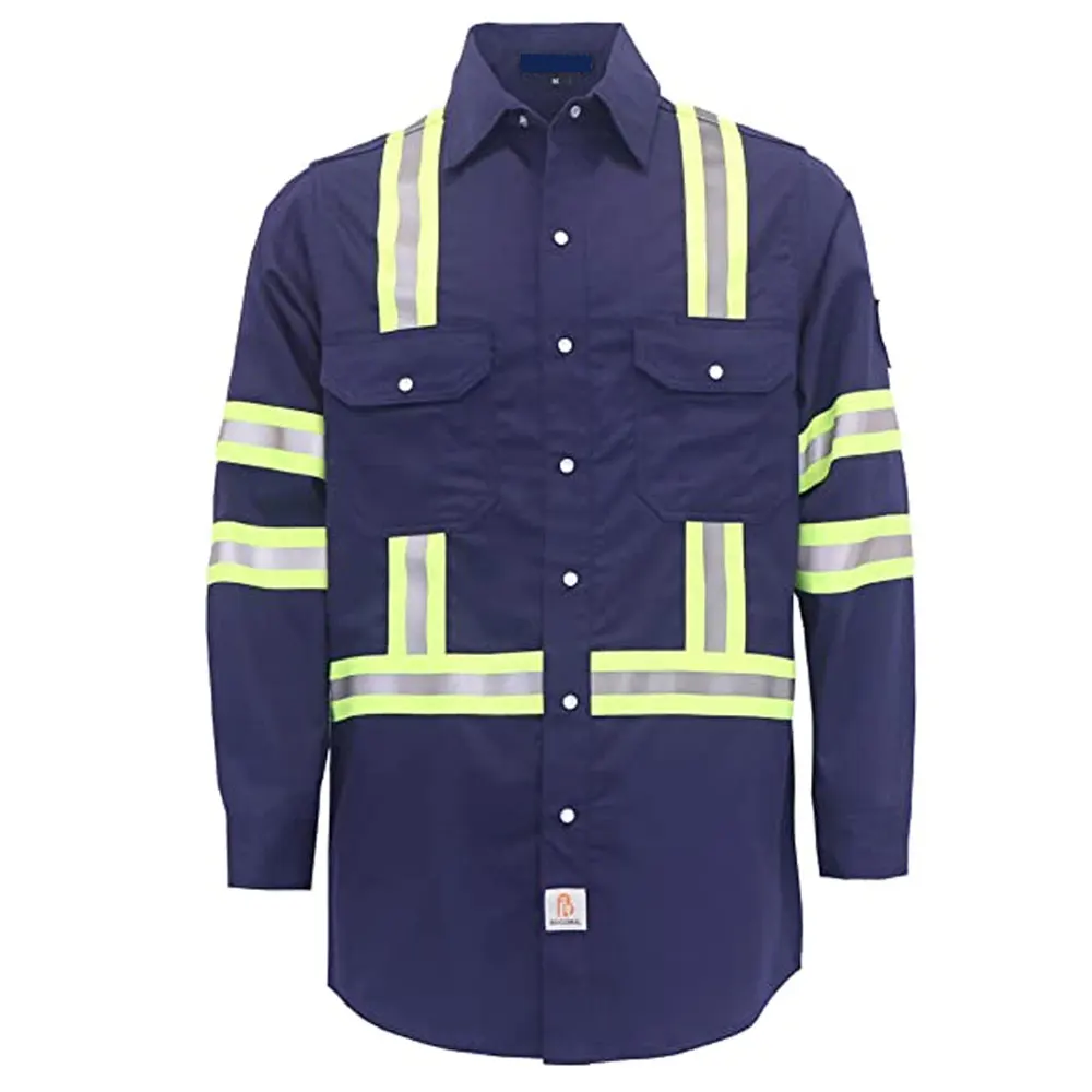 wholesale fr welding fire retardant safety work shirts for men 2023 Fire Retardant shirt good quality 2023