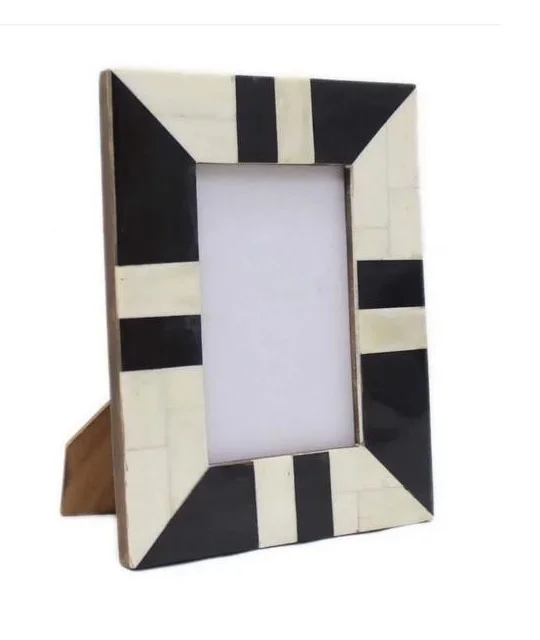 Hot Selling Rectangles Shape Decorative Horn Photo Frame Room Decor Picture Photo Frame Vintage Decor Frame For Wholesale Price