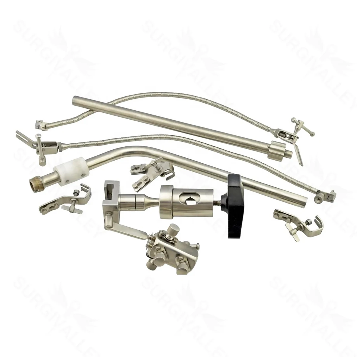 Leyla Brain Retractor Neurosurgery Set With Fixation System Major Surgical Instrument