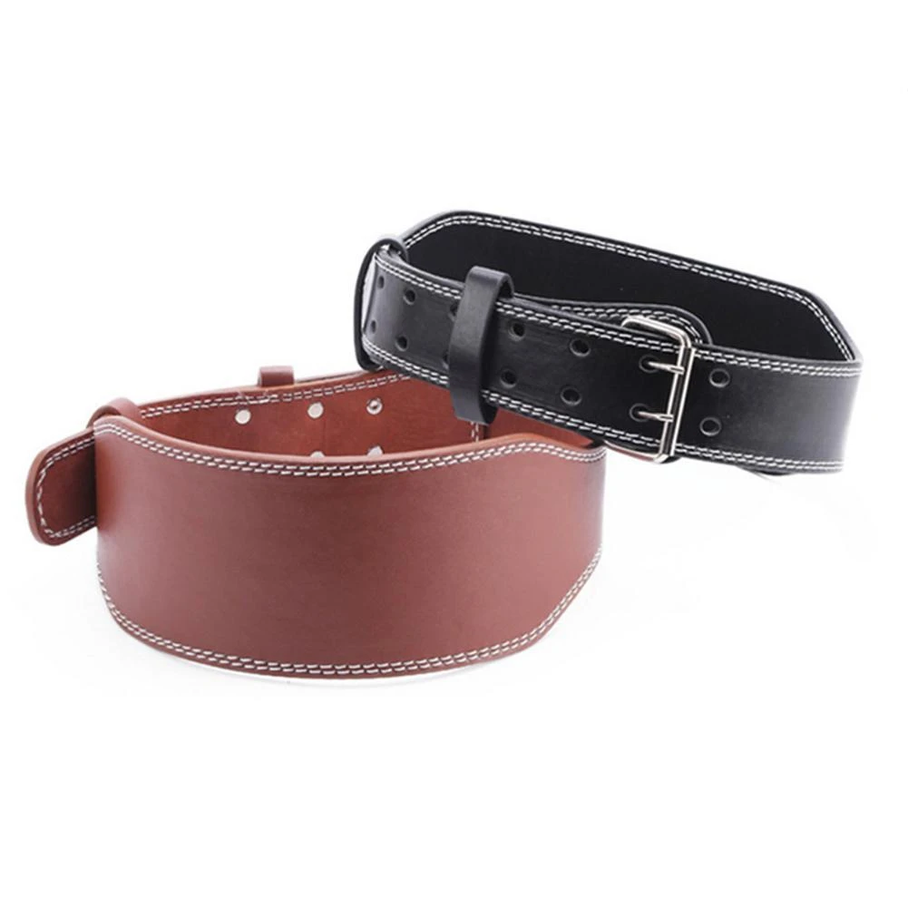 Weight Lifting Genuine Leather Belt comfortable Power lifting Men & Women Gym Workout Back Support leather material Belt