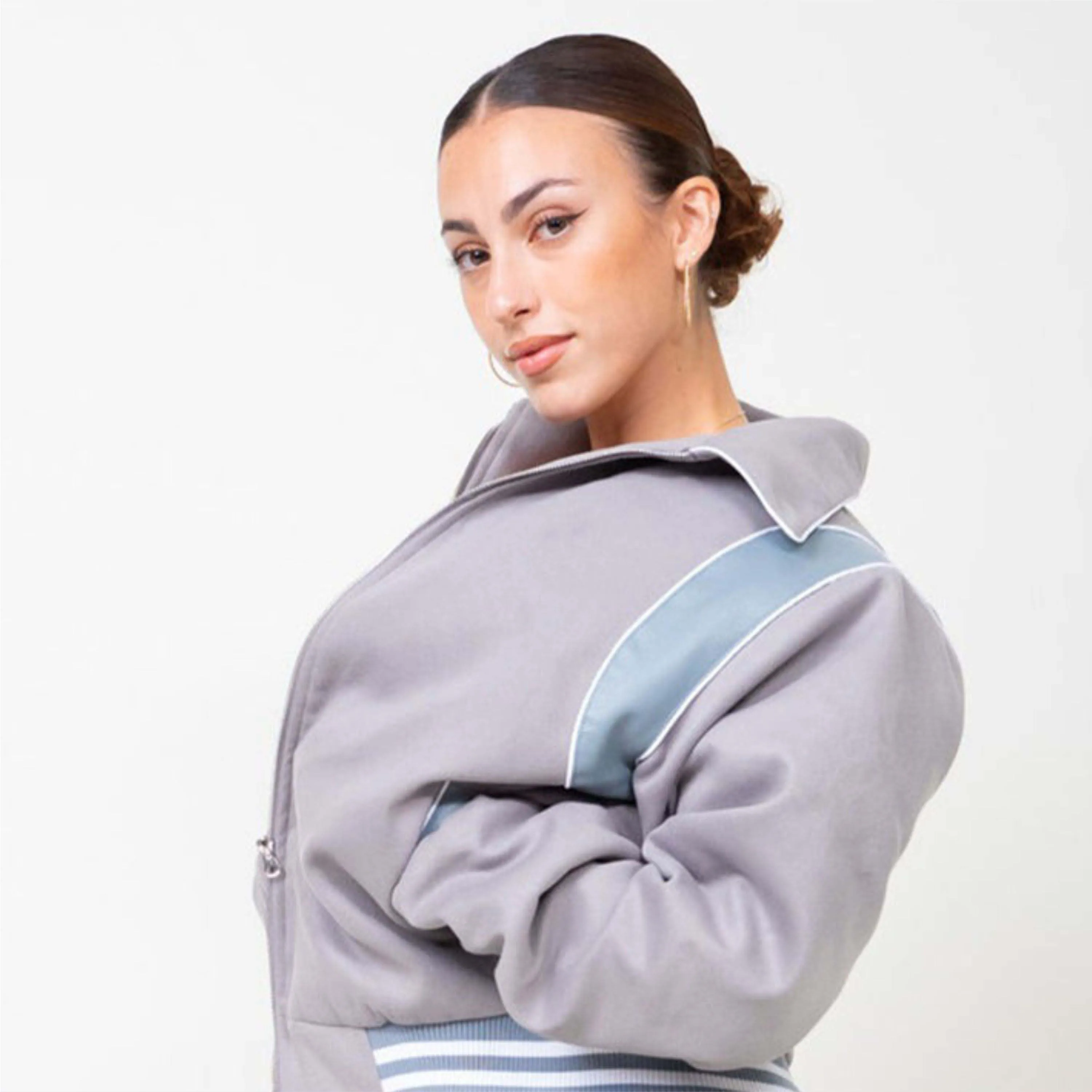 Hot Sale Custom Logo Print Solid Casual Oversized Streetwear Riding Coats Denim Jean Heat Print Jackets Cheap Price