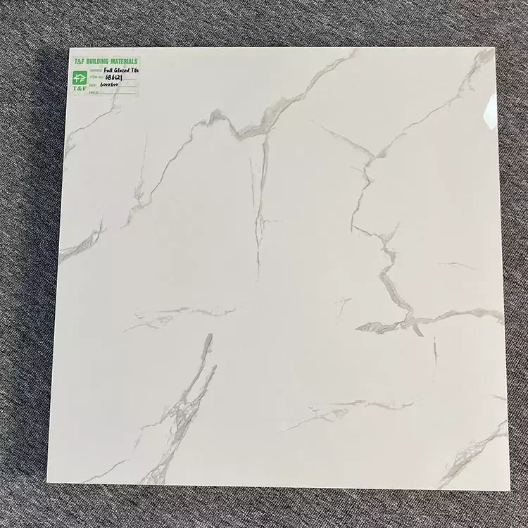 Glazed Tiles and Marbles Porcelain Floors Tiles High Gloss Sale Choice Metallic OEM Wall Acid Time Surface Packing