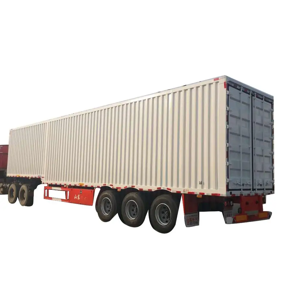 Truck flat bed container semi trailers 45ft 3 axle flatbed semi trailer 40ft 50ft for sale