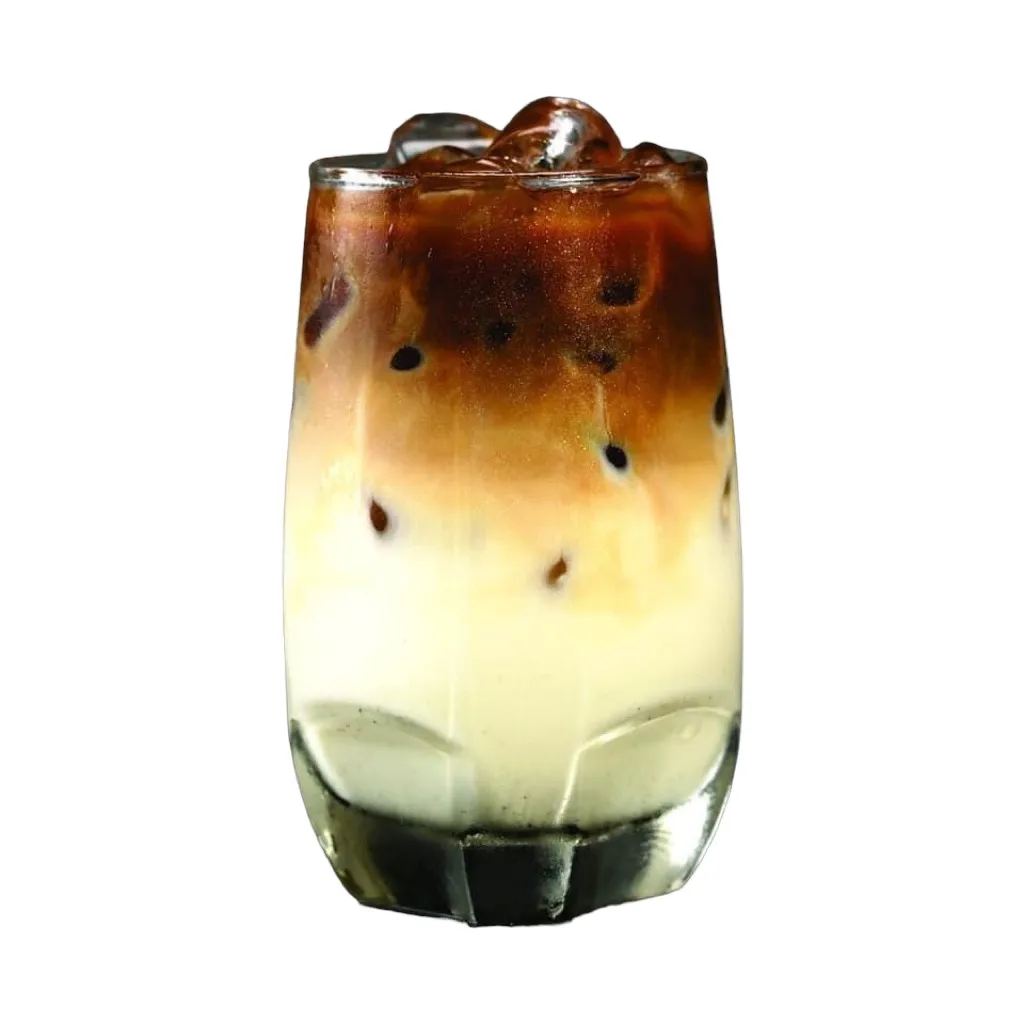 Bittersweet Taste Iced Coffee With Milk No.1 Ground Coffee From Roasted Robusta / Arabica Beans Produced In Vietnam - 250g
