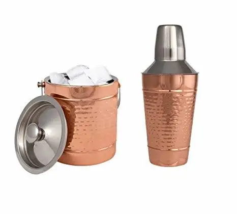 Stainless Steel Mirror Polished Bar Tools Set Creative Bartender Kit Stainless Steel 700Ml Making Shaker Bar Tools Cocktail Set