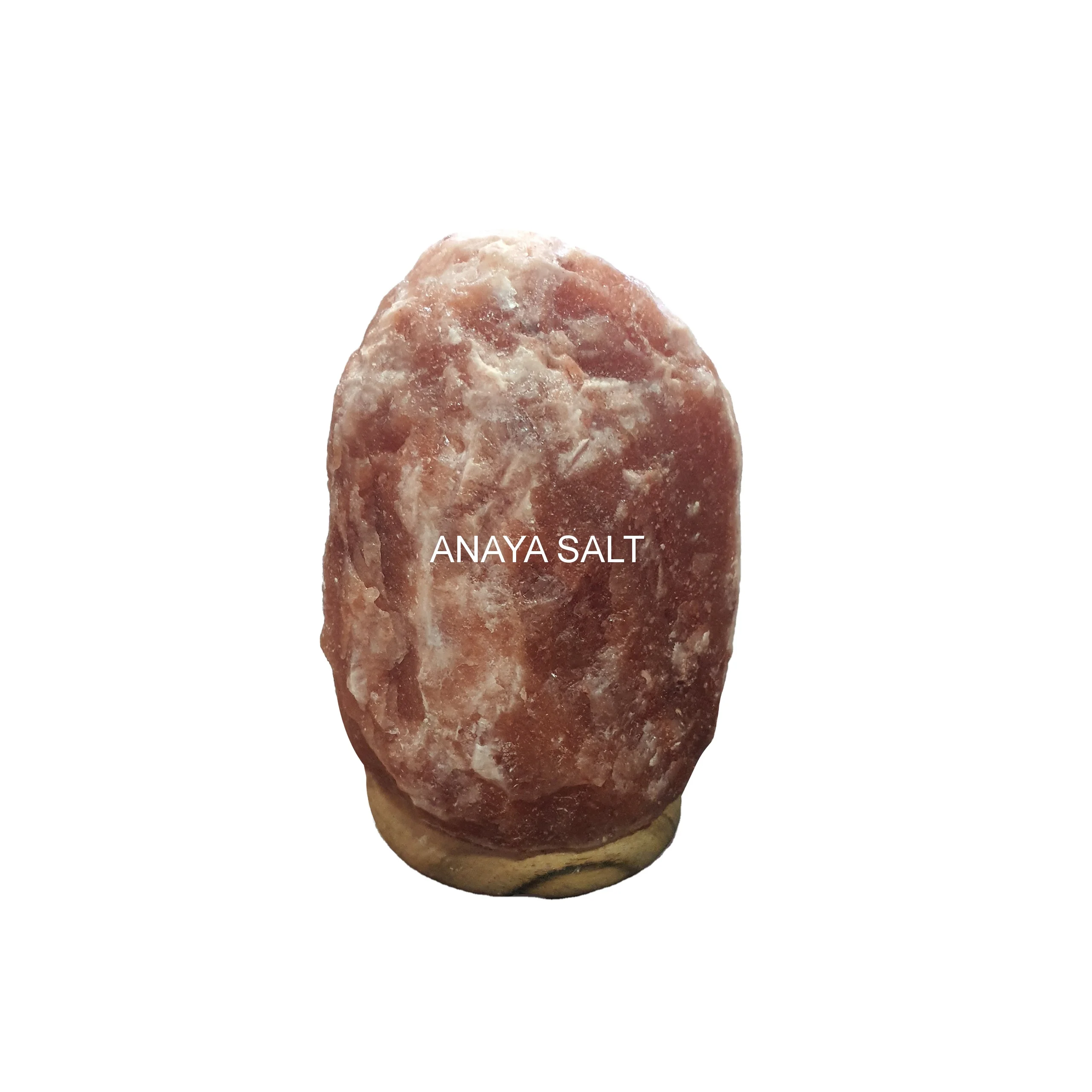 Rock Salt Natural Himalayan Gray Table Lamp 14-18KG