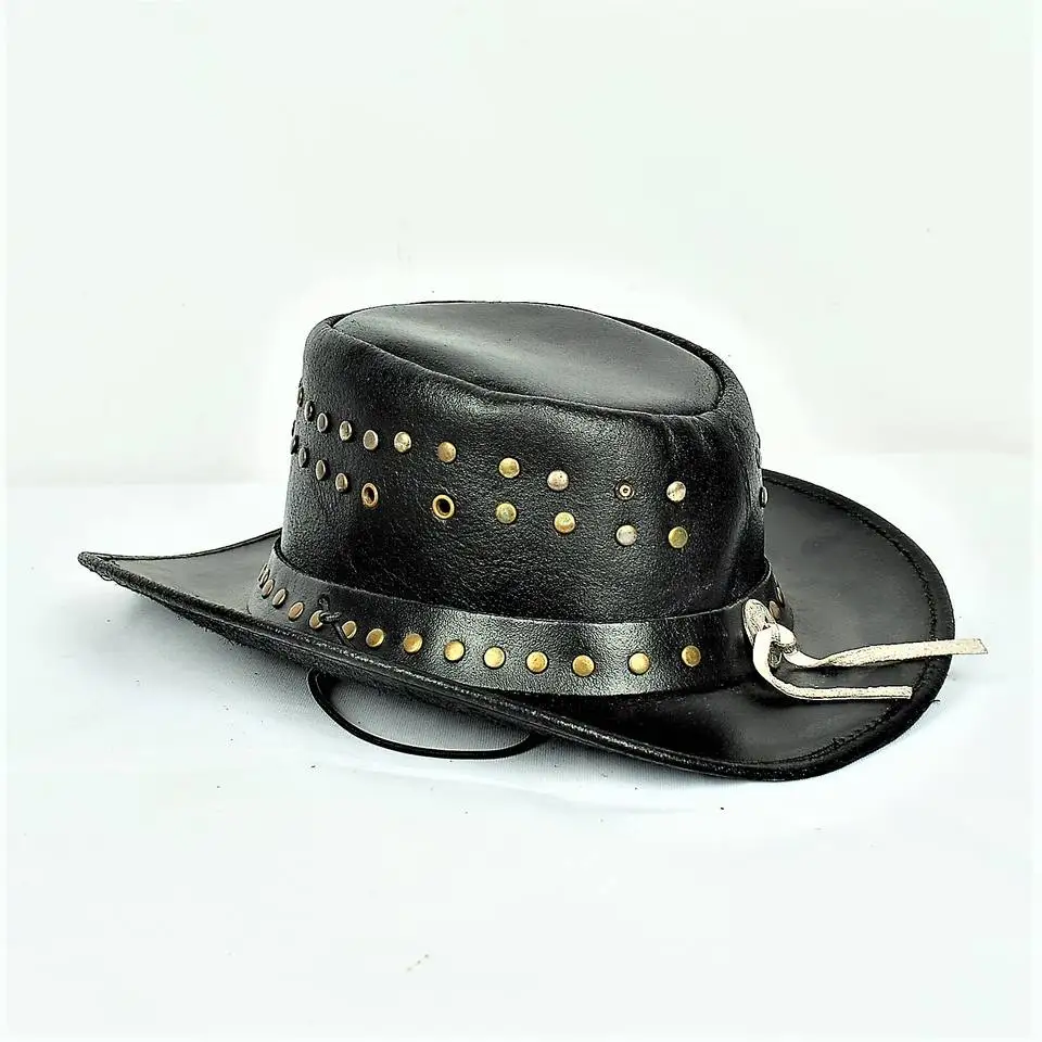 Mens Cowboy Hat Summer Beach Sun Wide Brim Panama Hat Mexico Hats