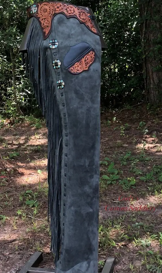 leather horse full chaps