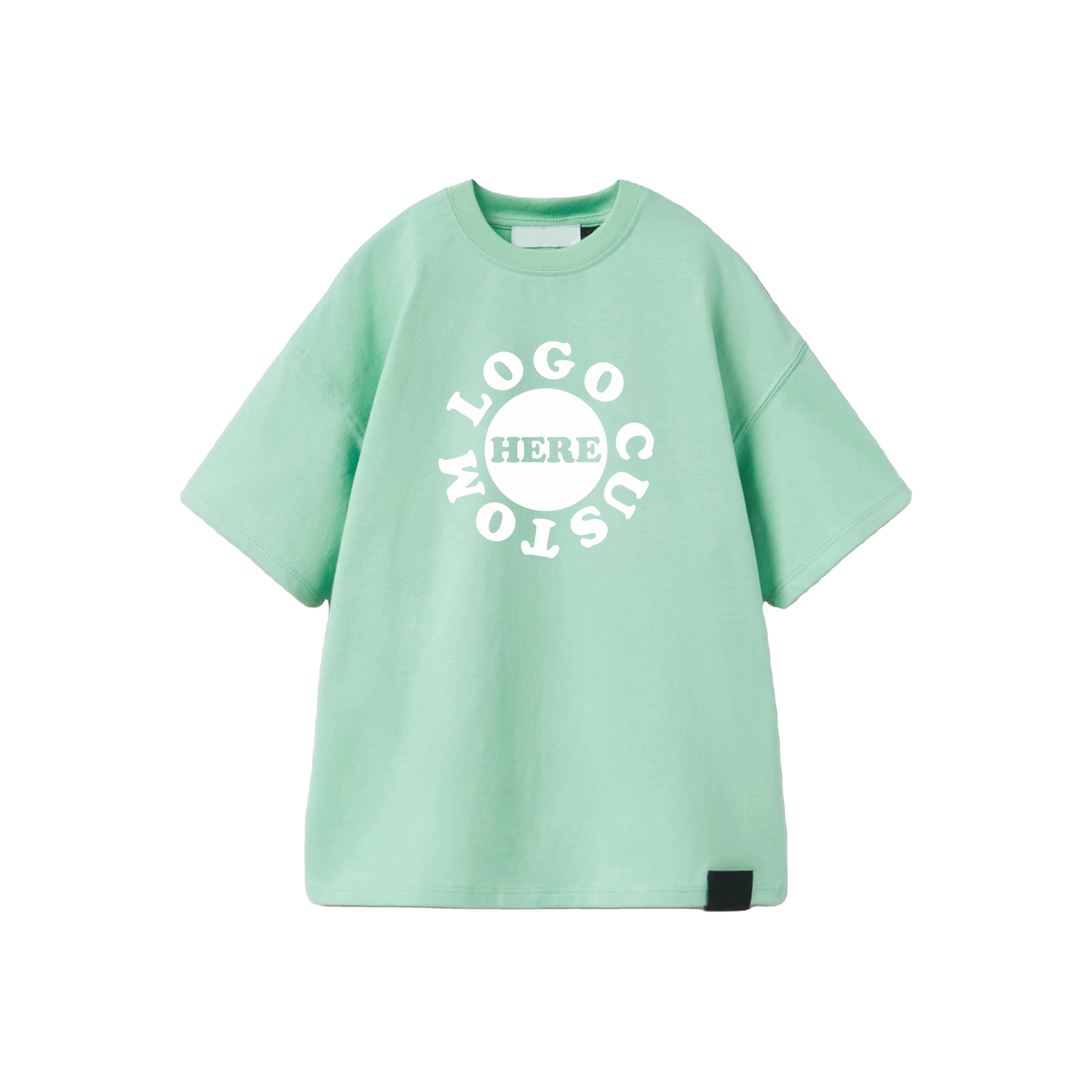Kids T Shirt Tops for Child Boys Girls Baby Toddler Solid Color Cotton Tshirts Clothes Children boy oversize unisex T shirt