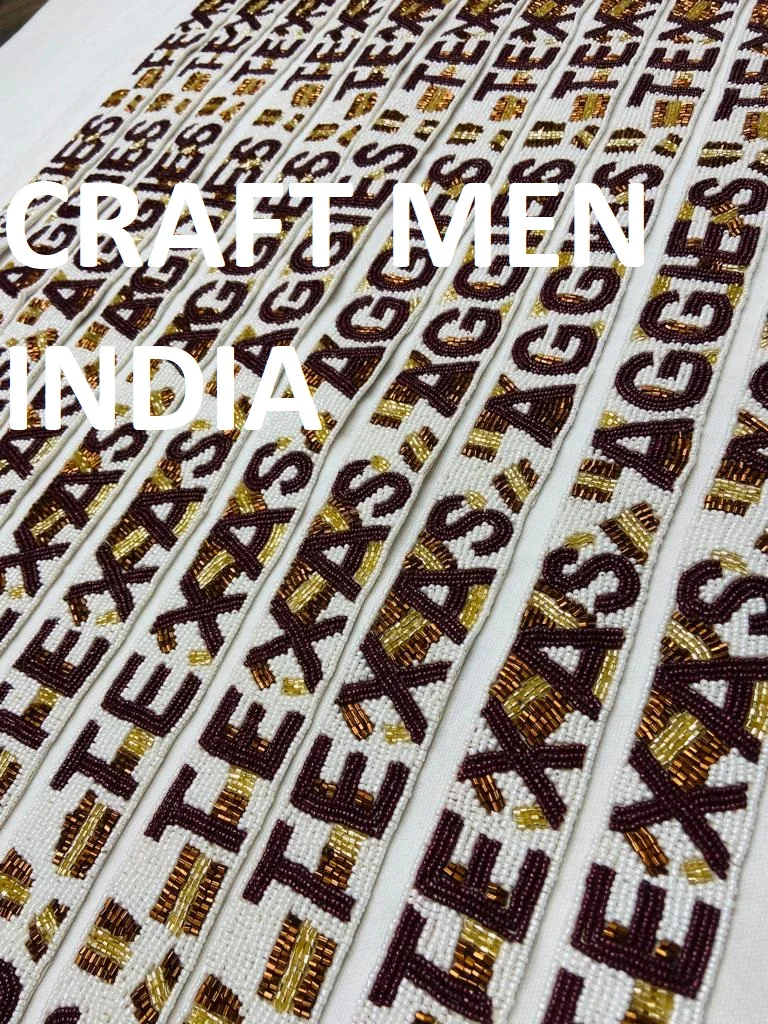 New Beaded Purse Strap of 2023 Texas Aggies  Beaded Bag Strap All different Name